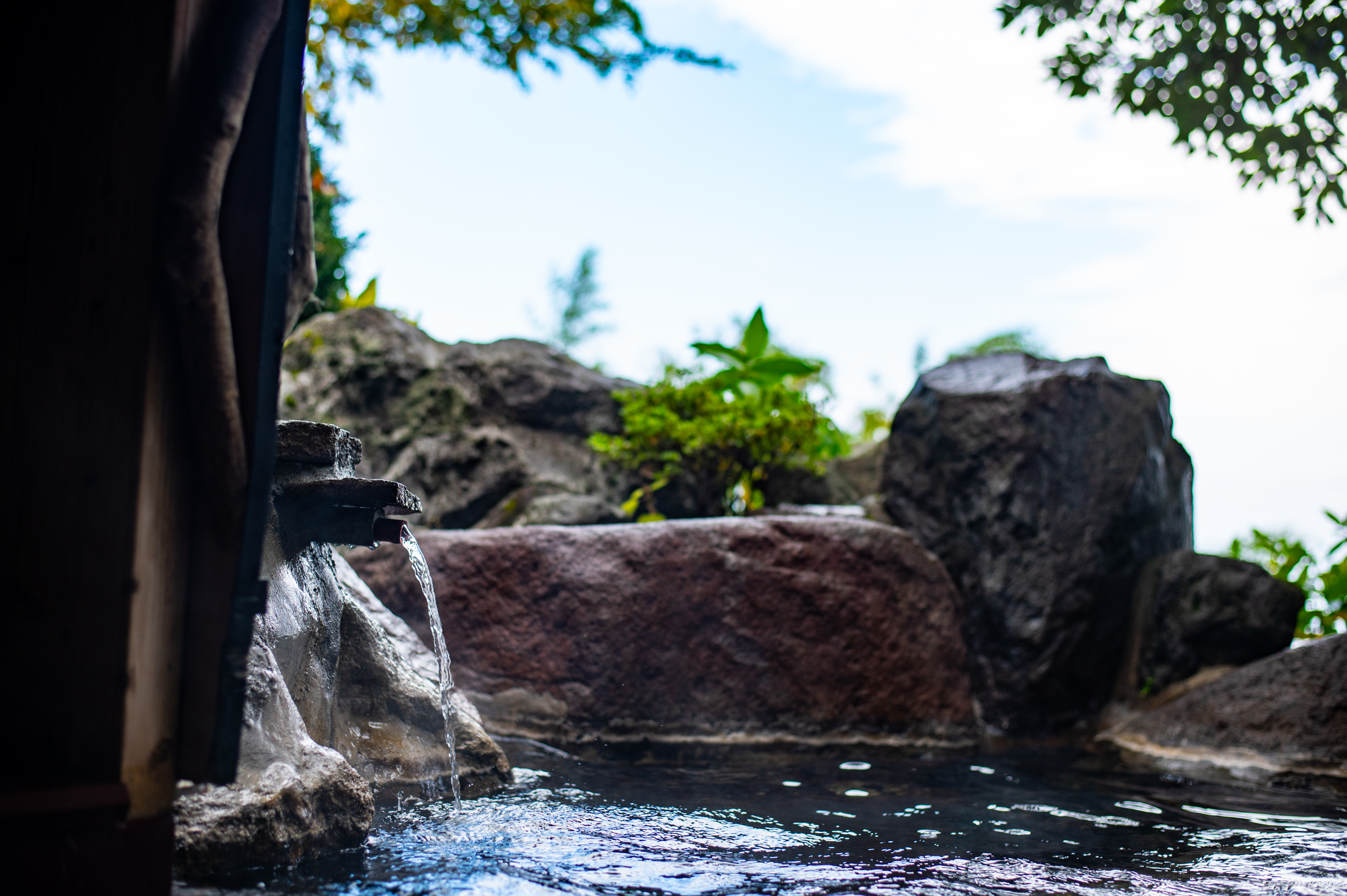 客室専用　露天風呂