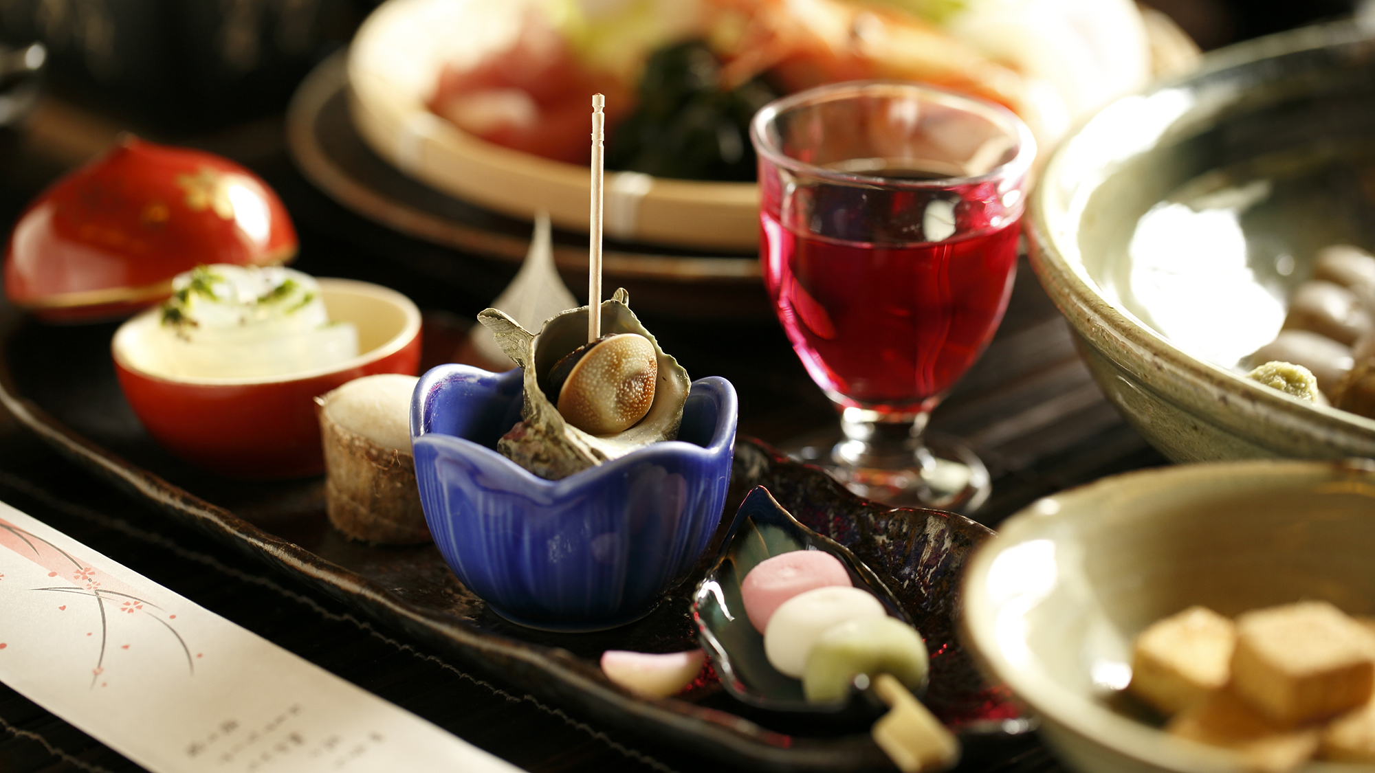 季節の懐石料理　一例