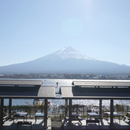 *【バーベキューハウス】河口湖と富士山を望む絶好のロケーション！