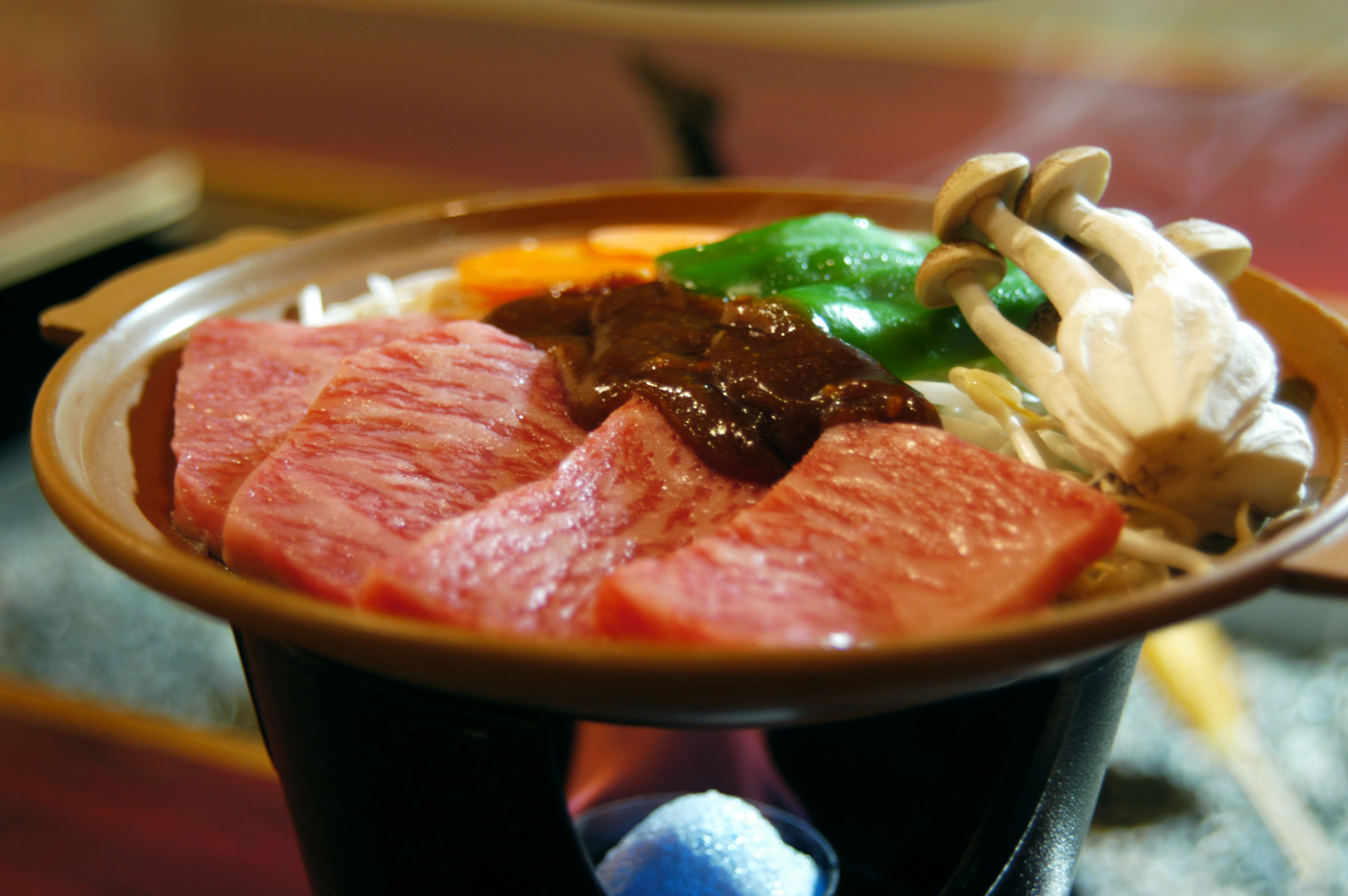 飛騨牛ミニステーキ陶板焼き（イメージ）