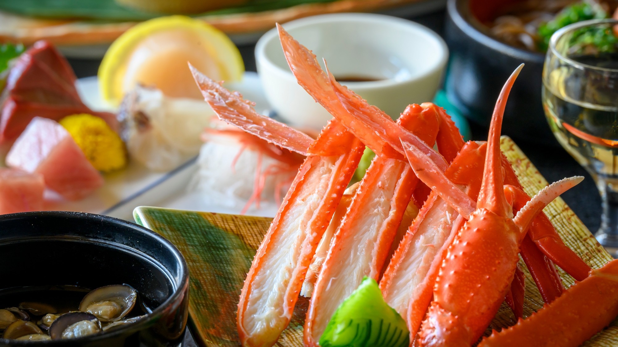 【迎春会席 豪華蟹三昧】境港の紅ズワイガニと厳選食材で彩る年末年始の特別膳