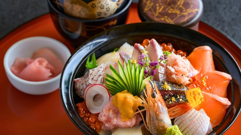 【さき楽14】島根和牛「ステーキ丼」or地魚や旬の鮮魚たっぷり「海鮮丼」選べるご夕食＜１泊２食＞