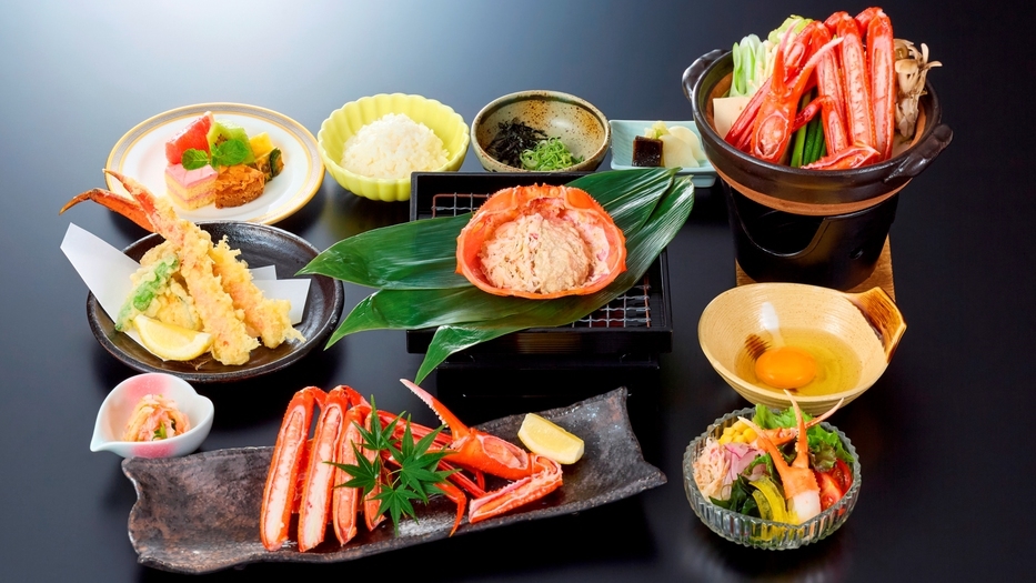 【迎春会席 豪華蟹三昧】境港の紅ズワイガニと厳選食材で彩る年末年始の特別膳