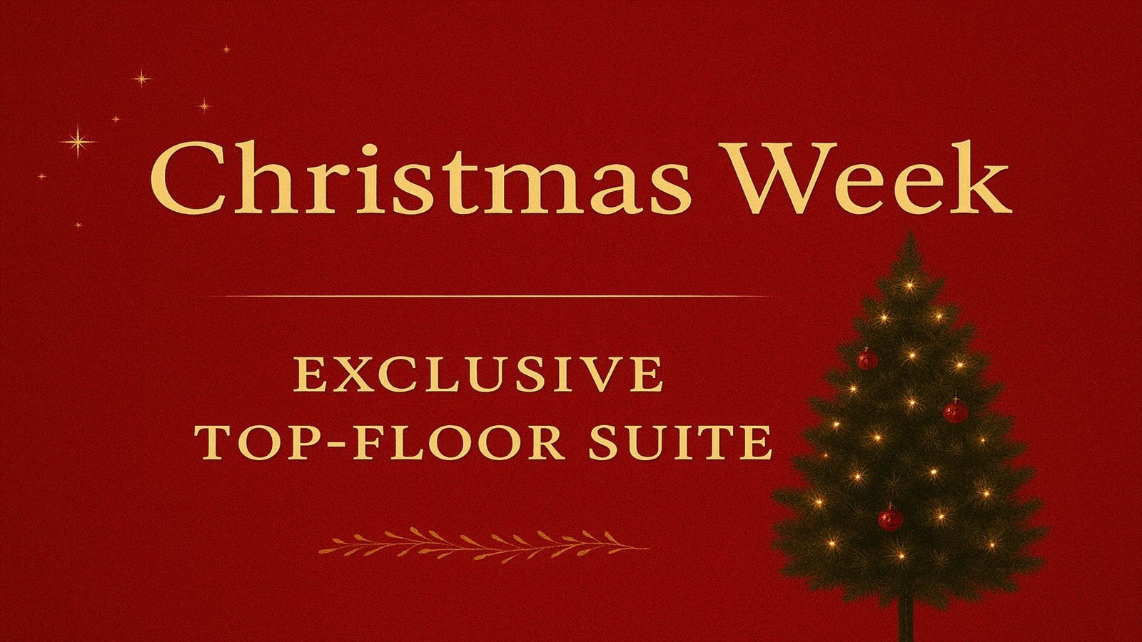 【クリスマス限定】最上階スイートで過ごす特別な夜◆スパークリングワイン＆フラワーアレンジメント特典付