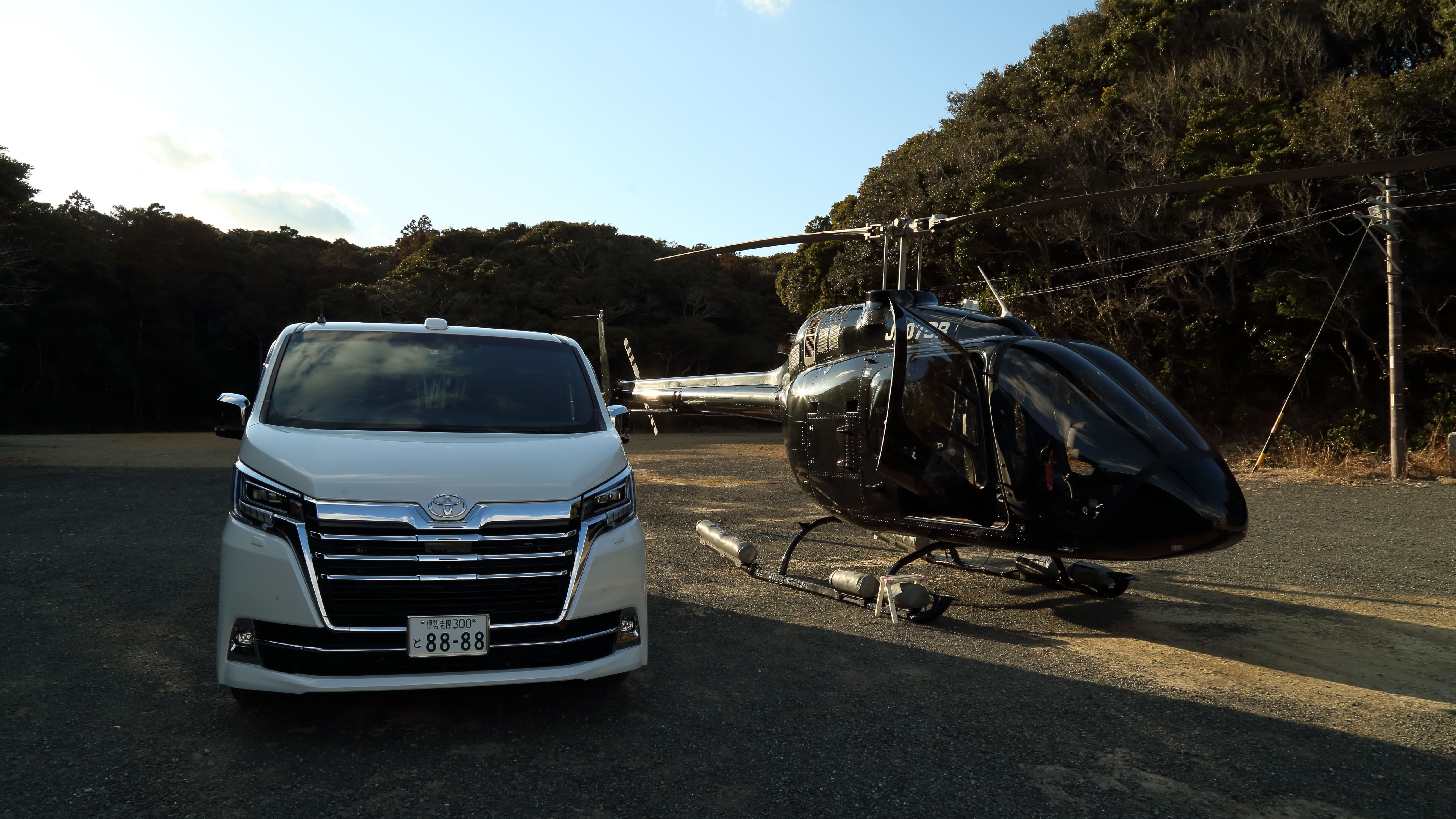 送迎車・ヘリ
