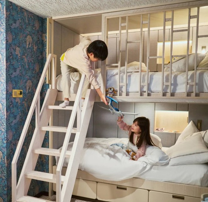 サンズ・ファミリースイート2段ベット