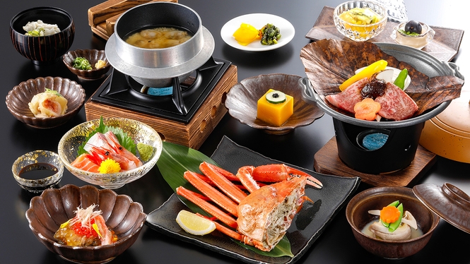 朝はチェックアウトまでゆっくり★美味少量【花暦会席】と外湯巡りを楽しむ夕食付きプラン