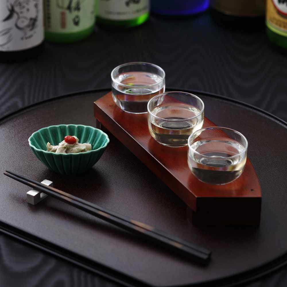 【オリジナル木升のお土産付】日本酒飲み比べ体験プラン（外湯無料券付）