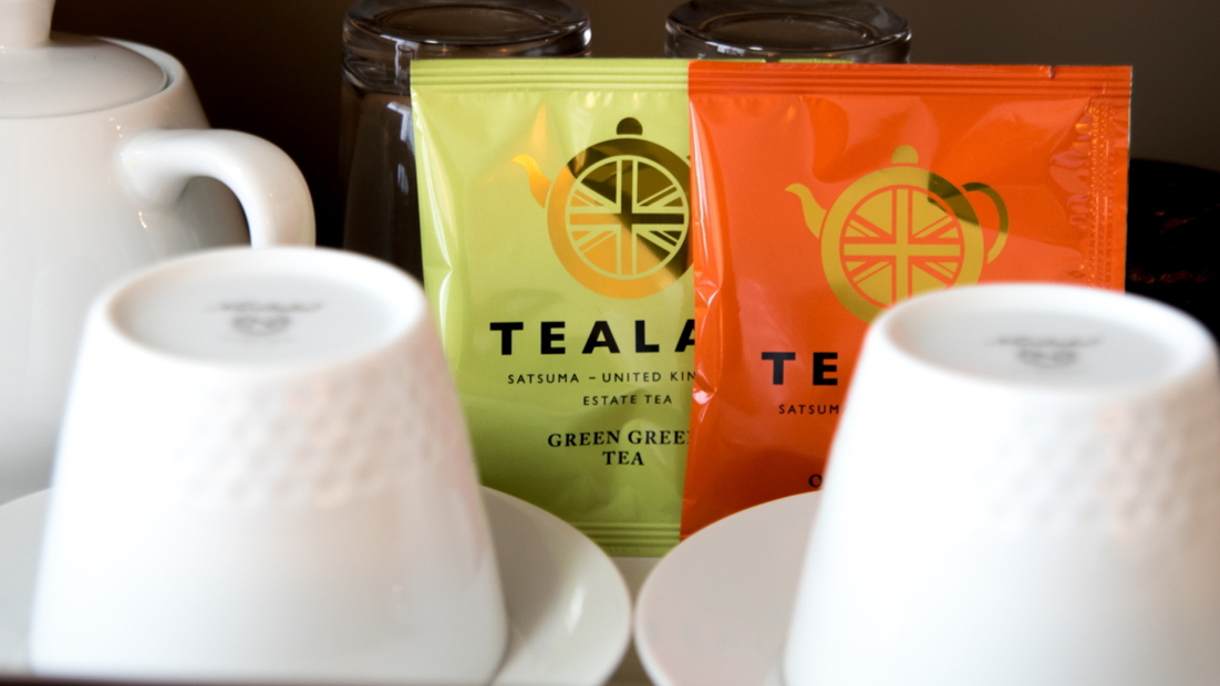 【女性優先フロア】知覧の女性オーナーが心を込めて作った和紅茶「TEALAN」
