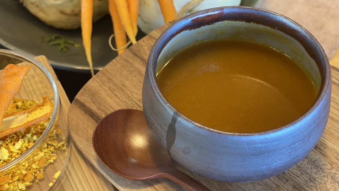 【朝食スープ】鰹出汁&times;薬膳スパイス 香り高い美膳スープ