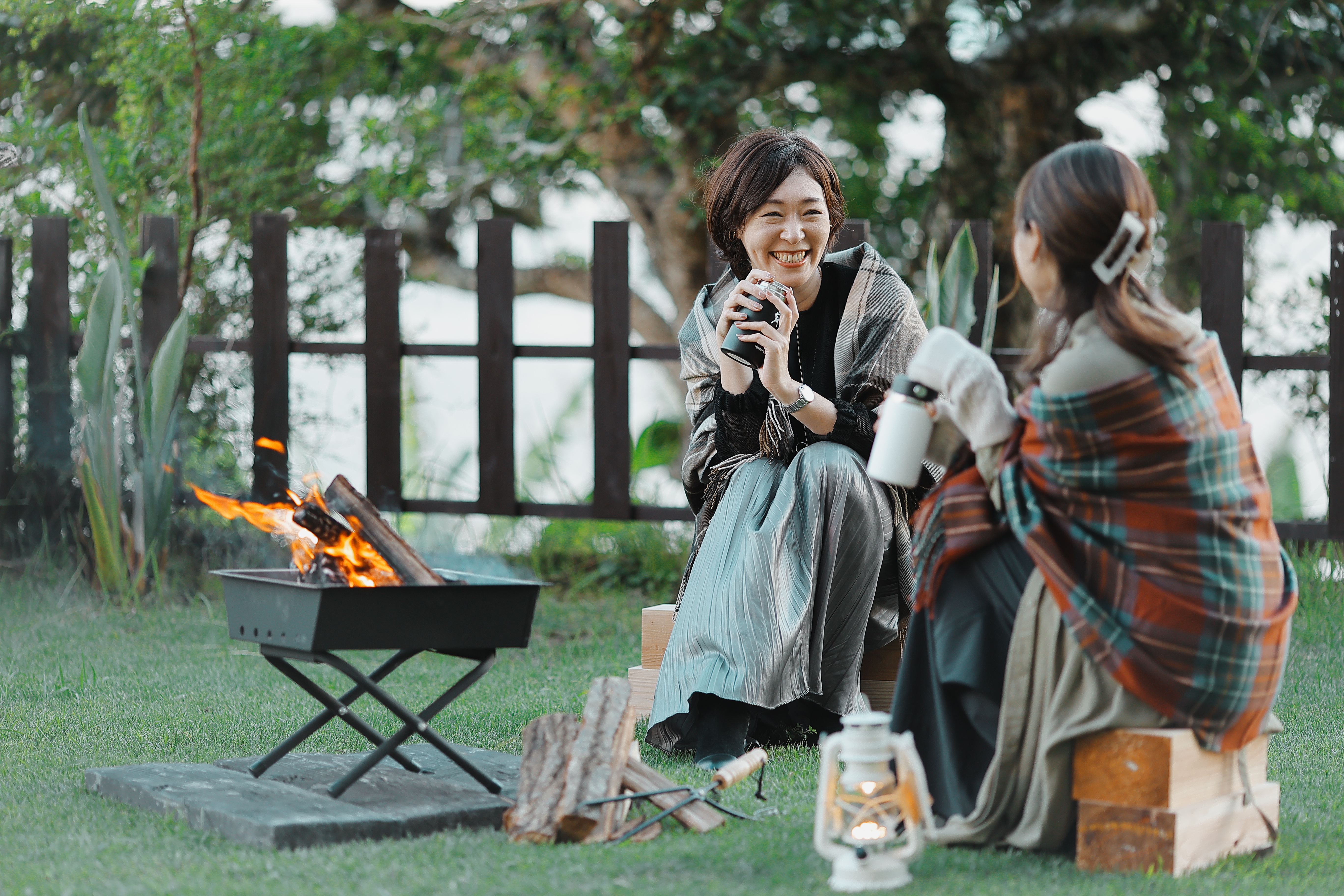 【焚き火カフェ＆バー】