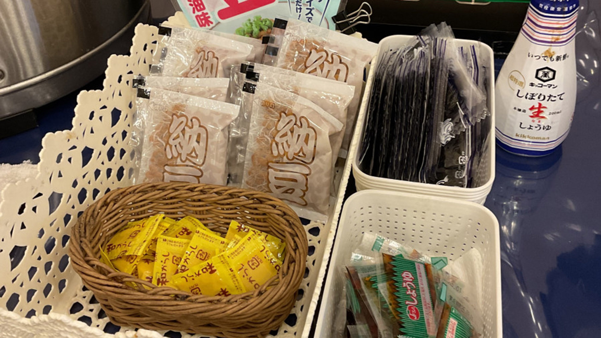 朝と言えば納豆