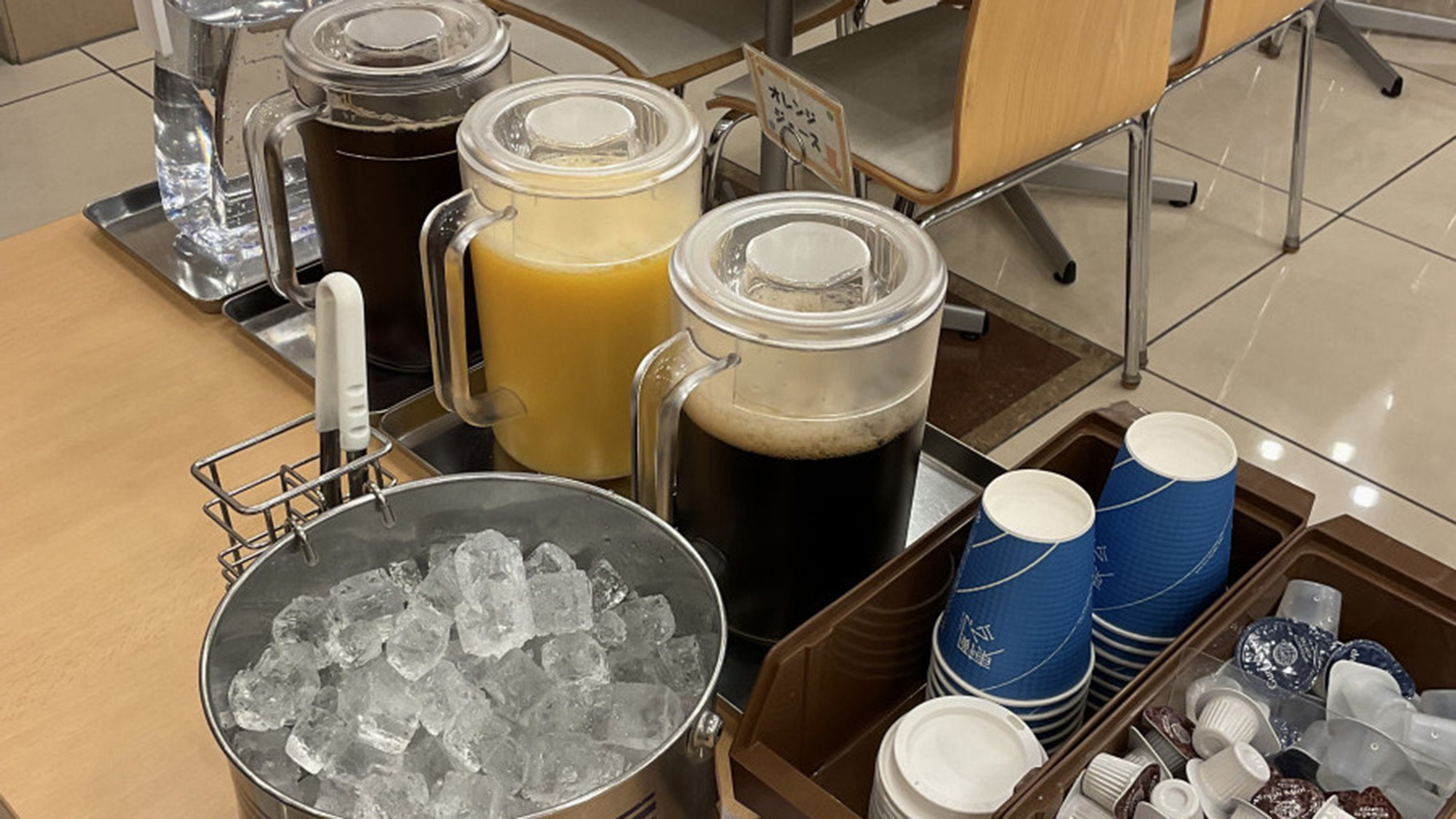 お飲み物コーナー(冷)