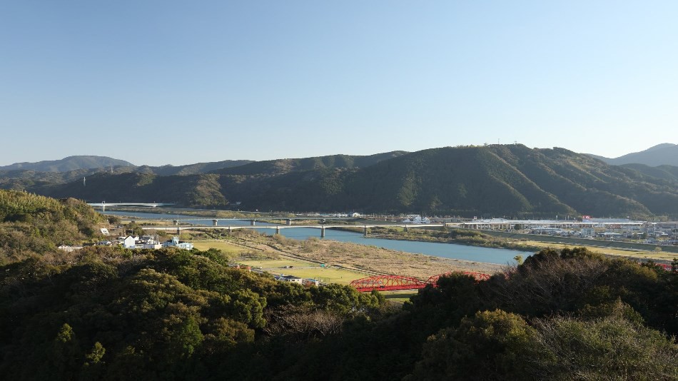 屋上展望台からの風景