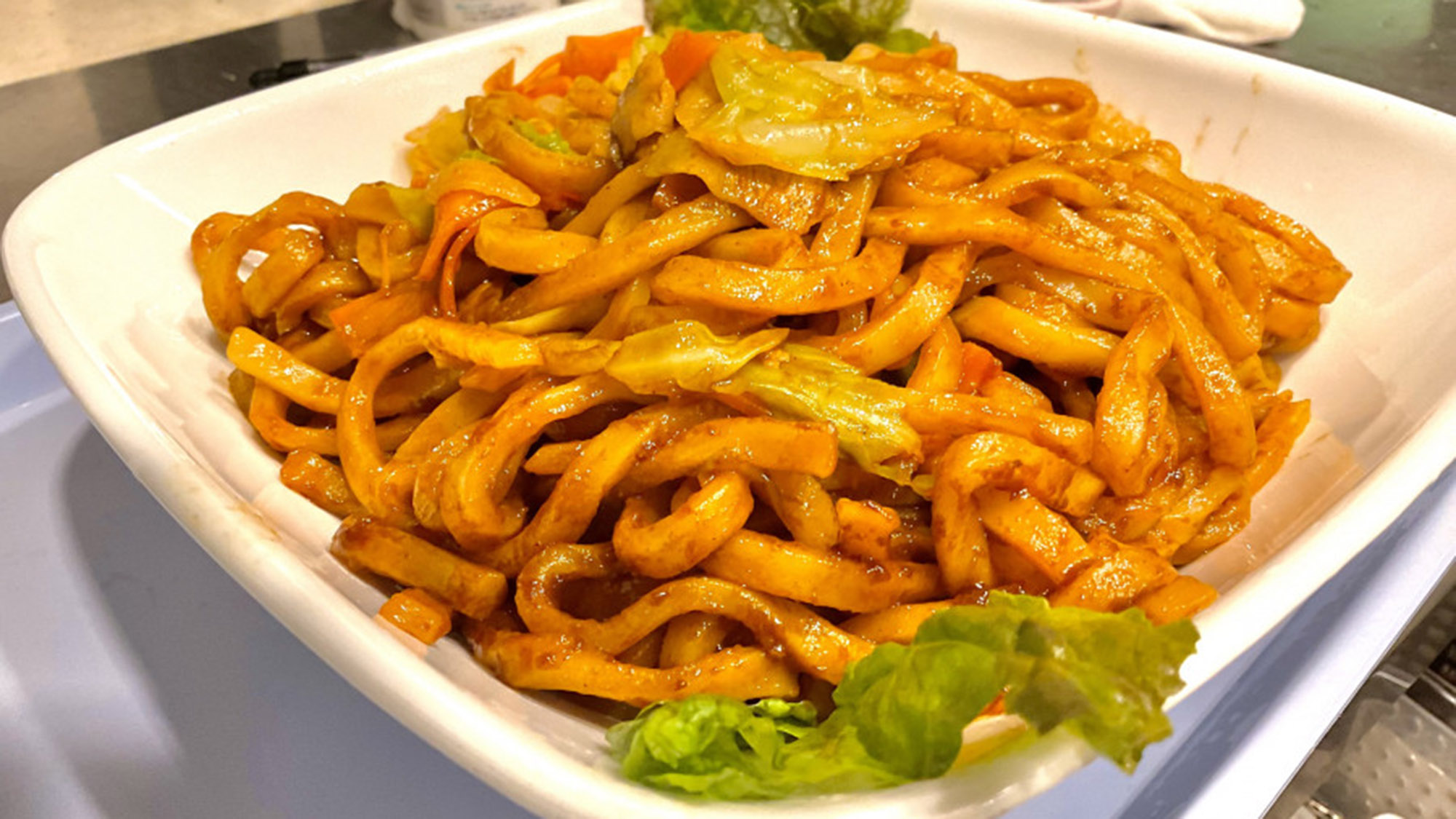 ご当地メニュー焼うどん