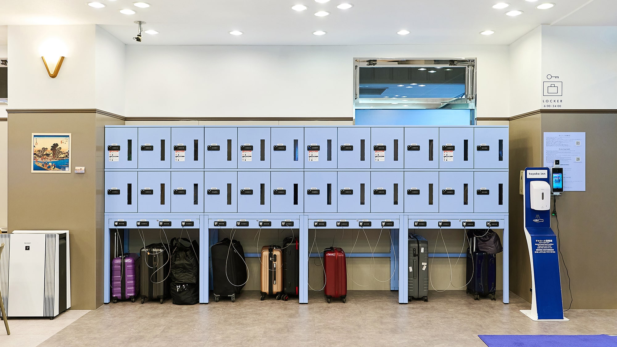 111_セルフロッカー（40台_宿泊者専用無料）