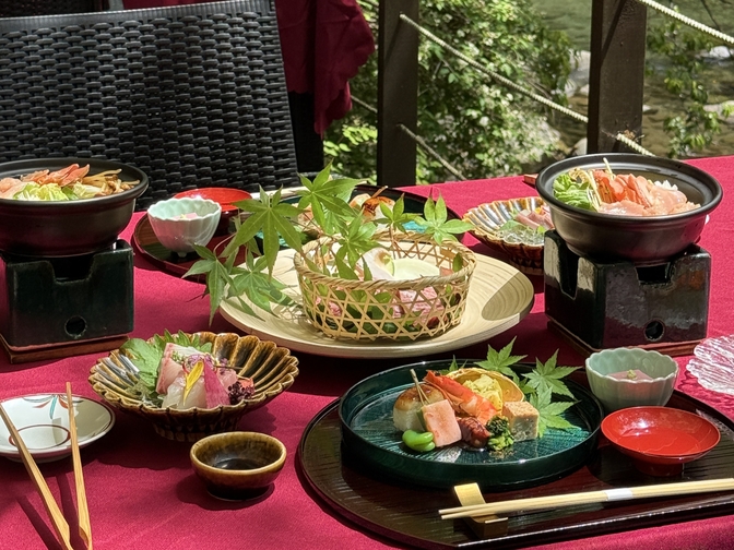 【2026年Newオープン】川床テラスでご夕食プラン