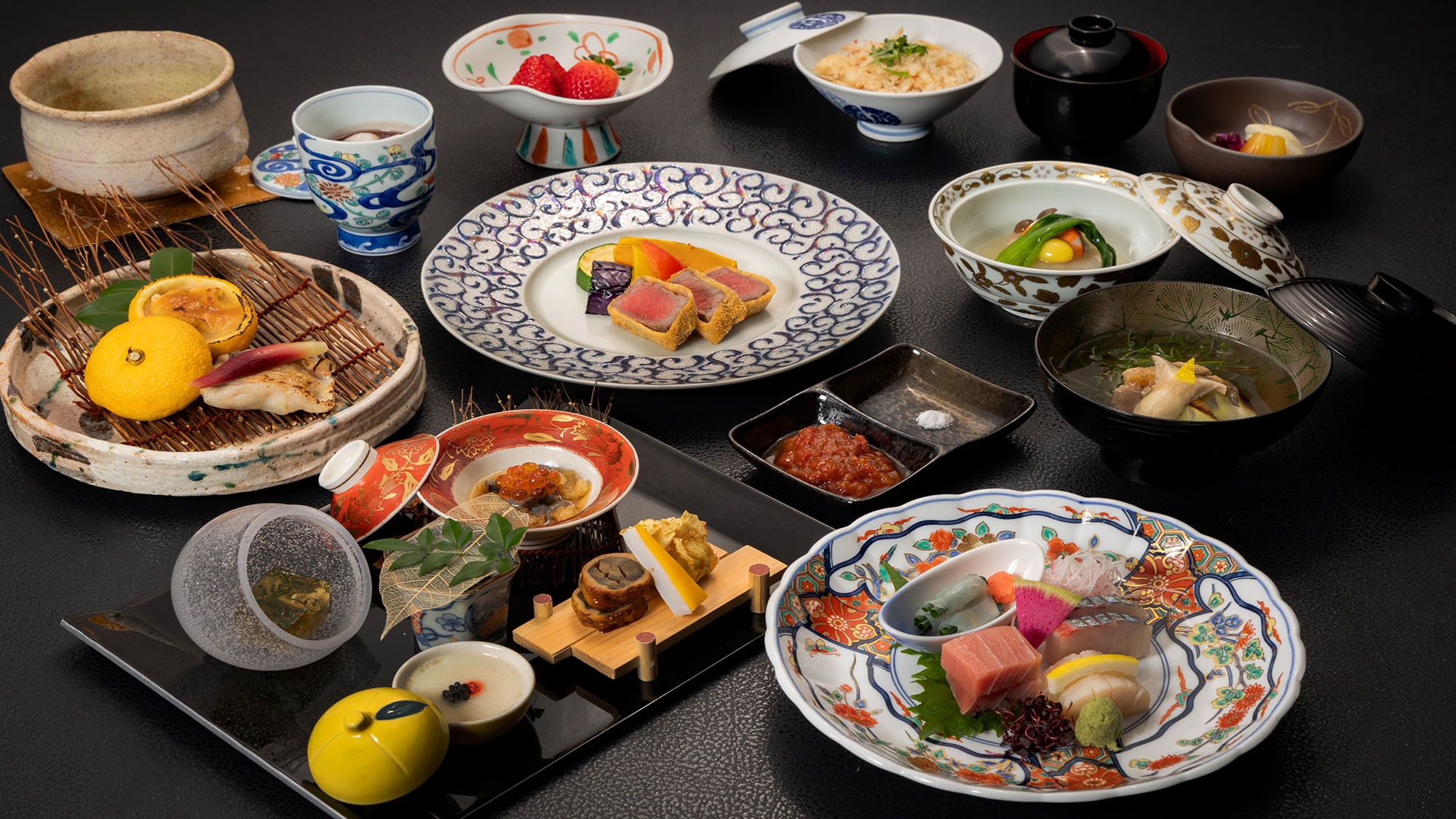 伊豆長岡 四季の恵を味わう宿泊プラン（お食事処／松コース）