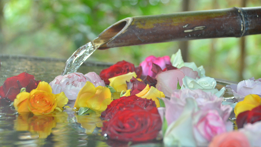 【貸切風呂確約】本日はバラ湯の日◆月に6日間だけのPrivate bath time・・・