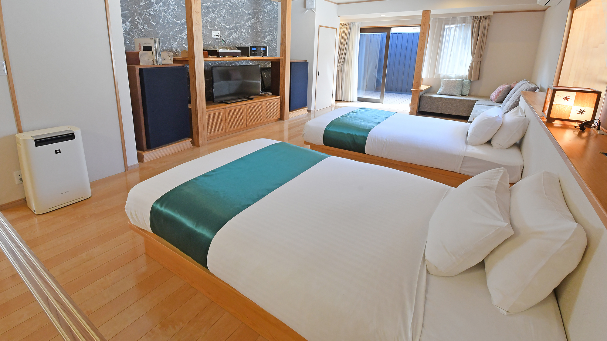 【特別室／佐嘉の間】ベッドルーム