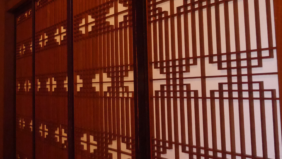 【本館和室】広いお部屋　１４番　書院障子