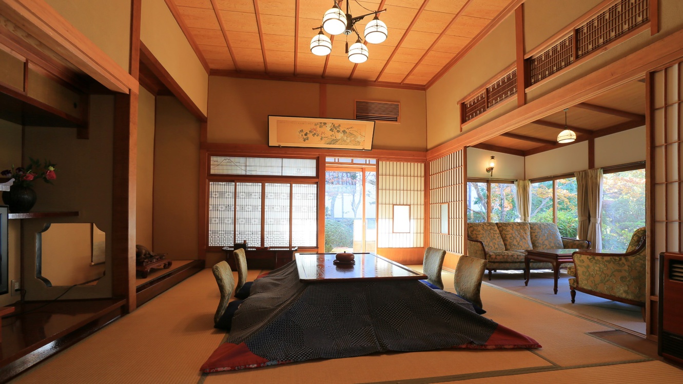 【離れ８１番・８３番・８５番】３室限定　温泉内湯付お部屋指定＜雅＞プラン　※食事場所 宿おまかせ