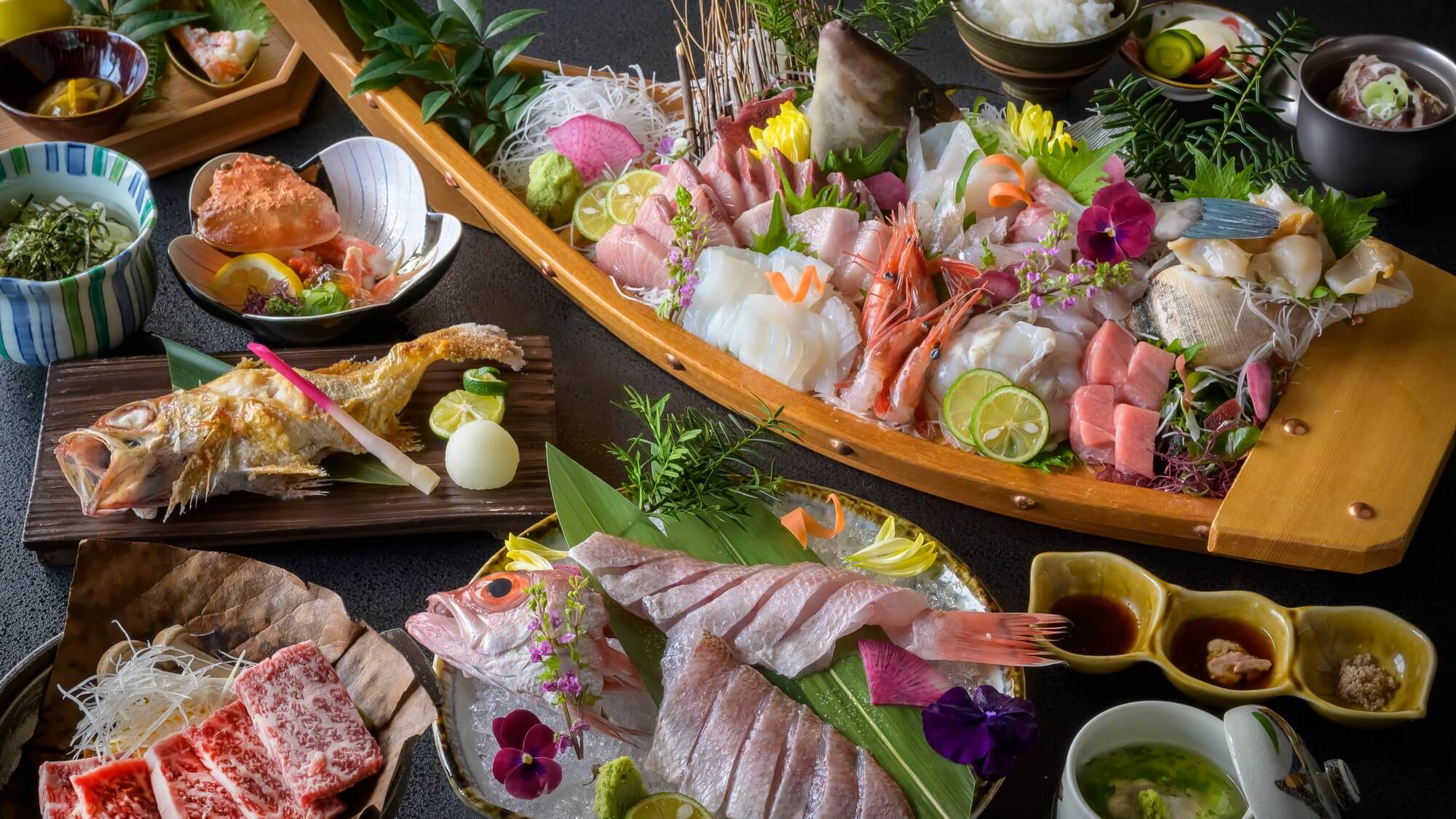 【あさひやプライド】のどぐろ他、今1番美味しい海鮮を存分にご堪能ください