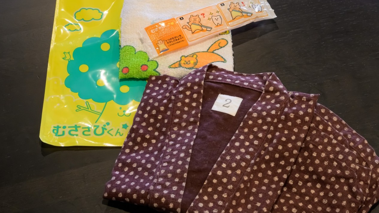 【お子様用アメニティ】お子様にも嬉しいアメニティをご用意しております。