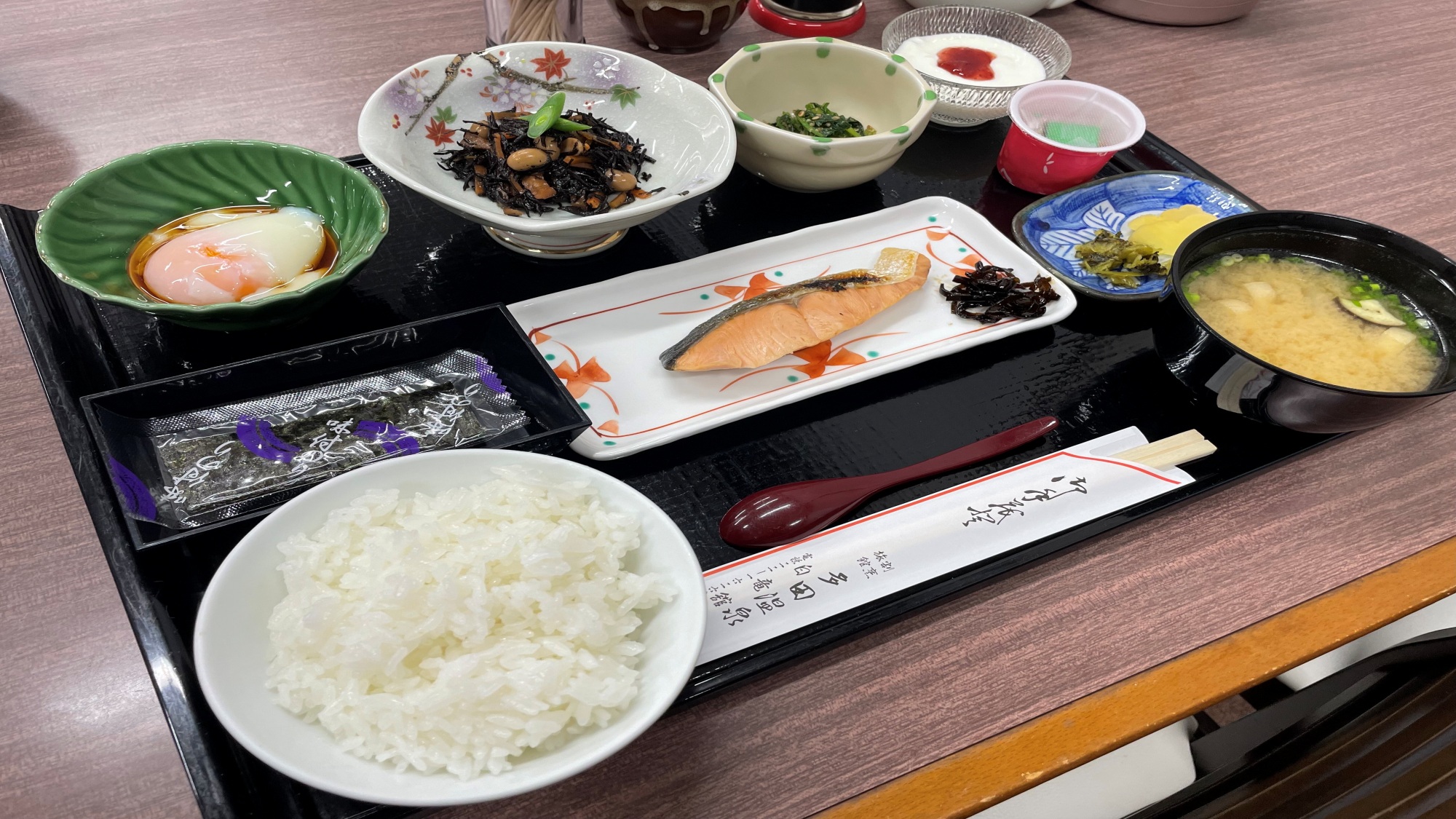 【朝食一例】しっかり食べてエネルギーチャージ！