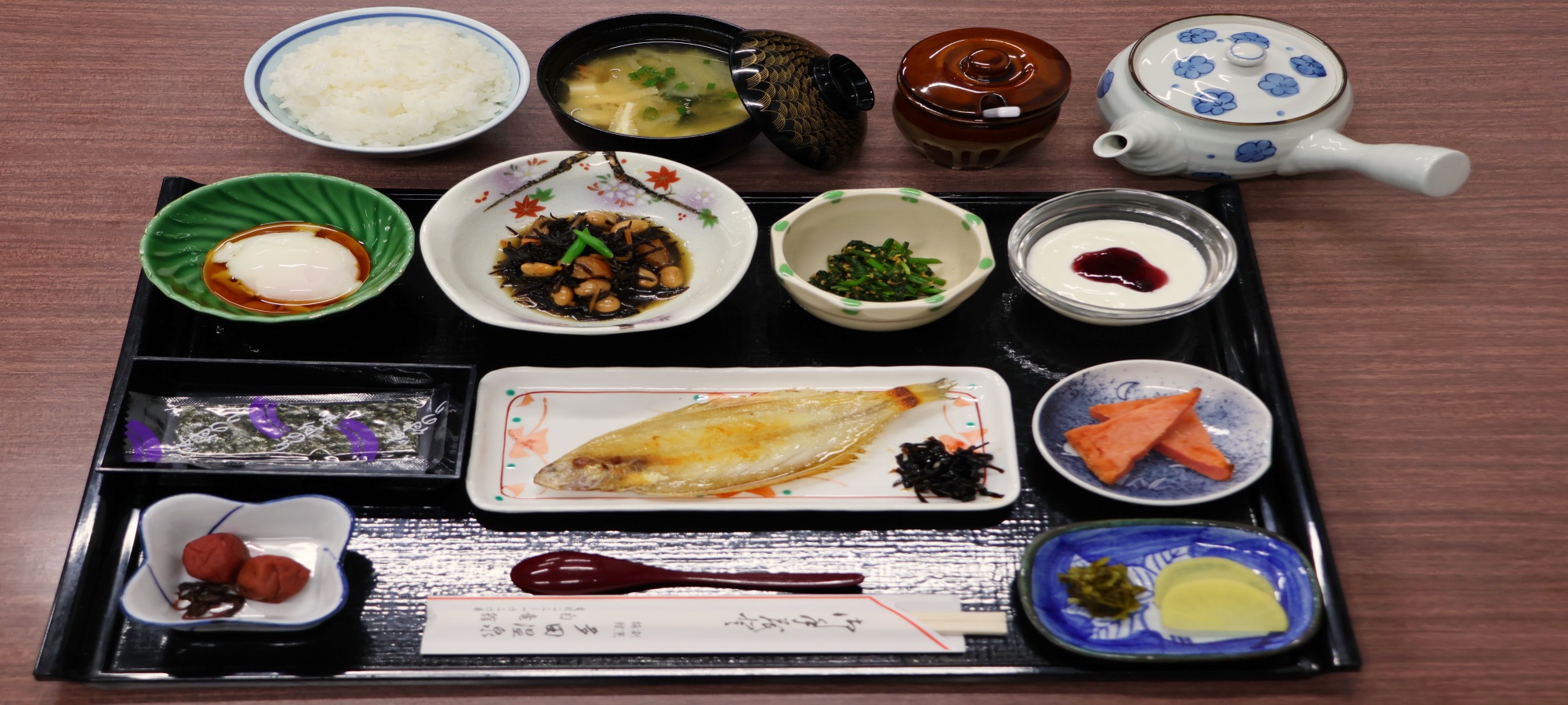 【朝食一例】一品一品心を込めてご用意しております。