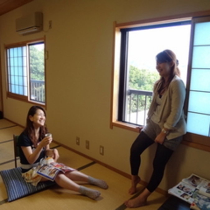 かるも荘の客室