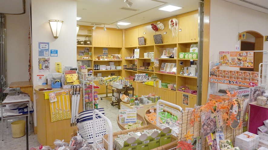 【売店】地元ならではのお土産をご用意しております