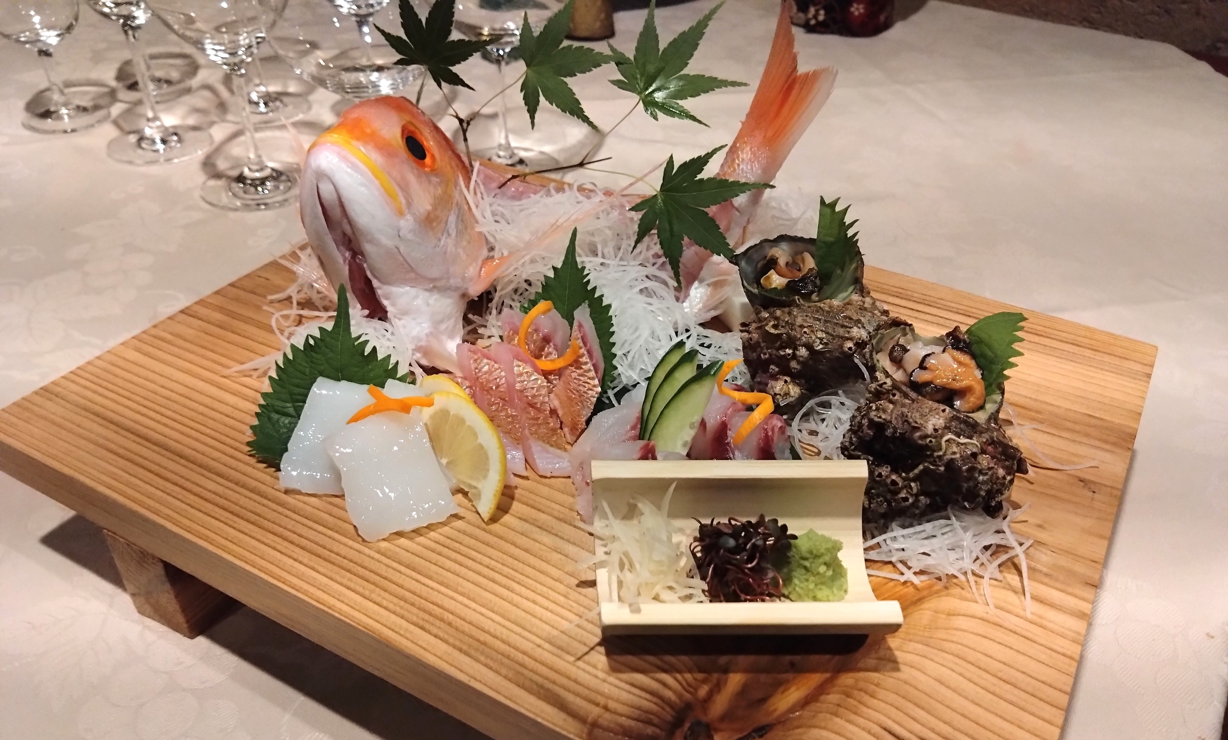 鮮魚のお造り