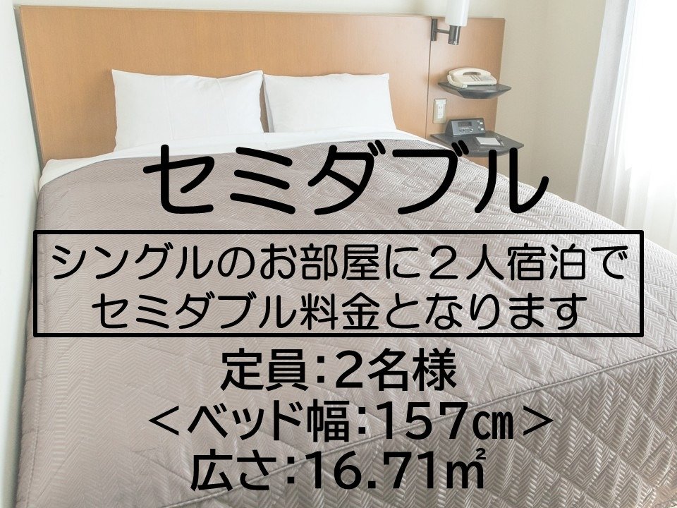 セミダブルルーム