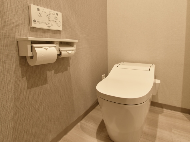 【和室・トイレ】シャワー洗浄トイレ完備