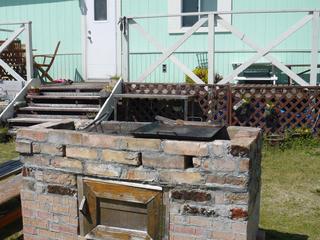 トレーラーハウス　ＢＢＱ用炉