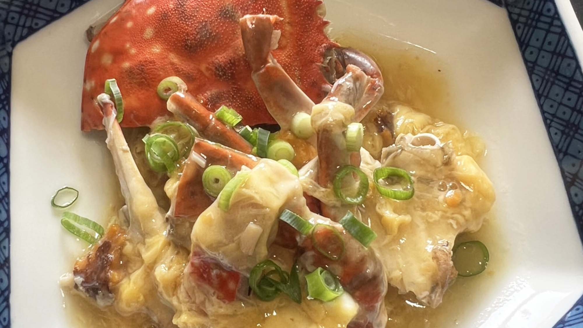 ＜今だけお得！15％オフ＞カニ好きにおすすめ！焼きガニ・具足煮・茶碗蒸しetc.プチ蟹づくし／個室食