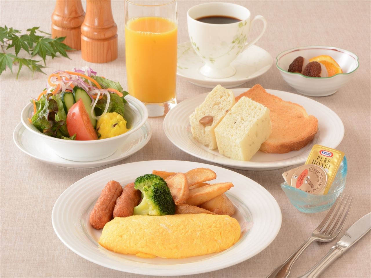 春の宿泊プラン「旬菜会席」森のリゾート満喫　夕・朝食付き