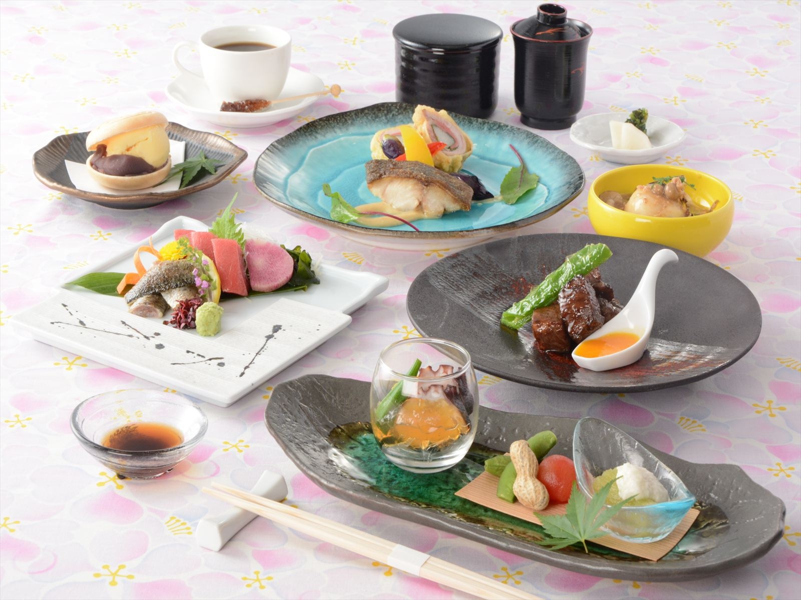 夏の宿泊プラン「旬菜会席」森のリゾート満喫　夕・朝食付き