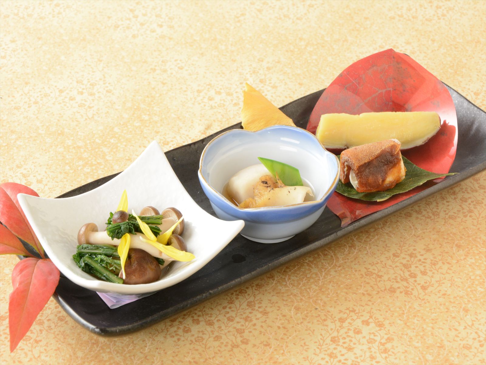 25年秋　旬菜会席「前菜」