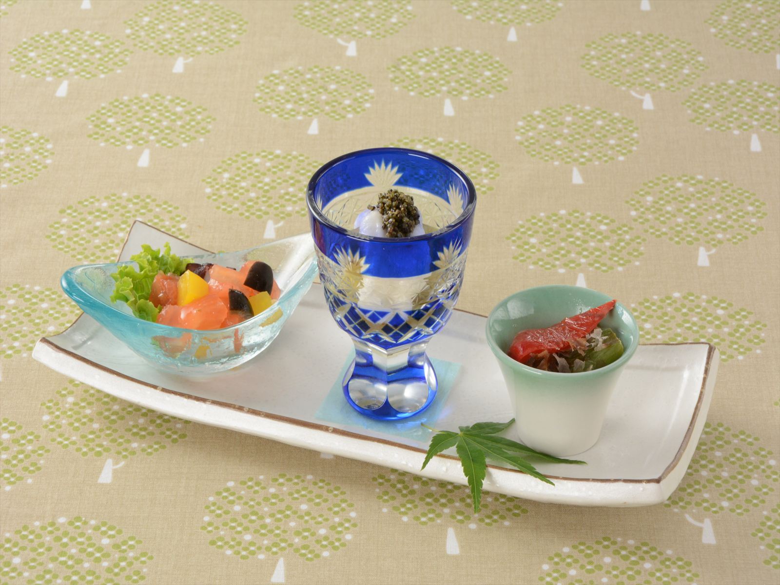 26年夏【旬菜会席】前菜