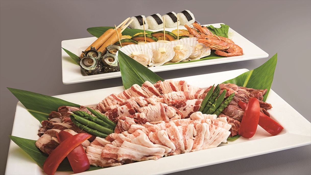 【25.6/1〜｜さき楽90・Private BBQ・事前決済】コテージBBQを愉しむ島旅(2食付)