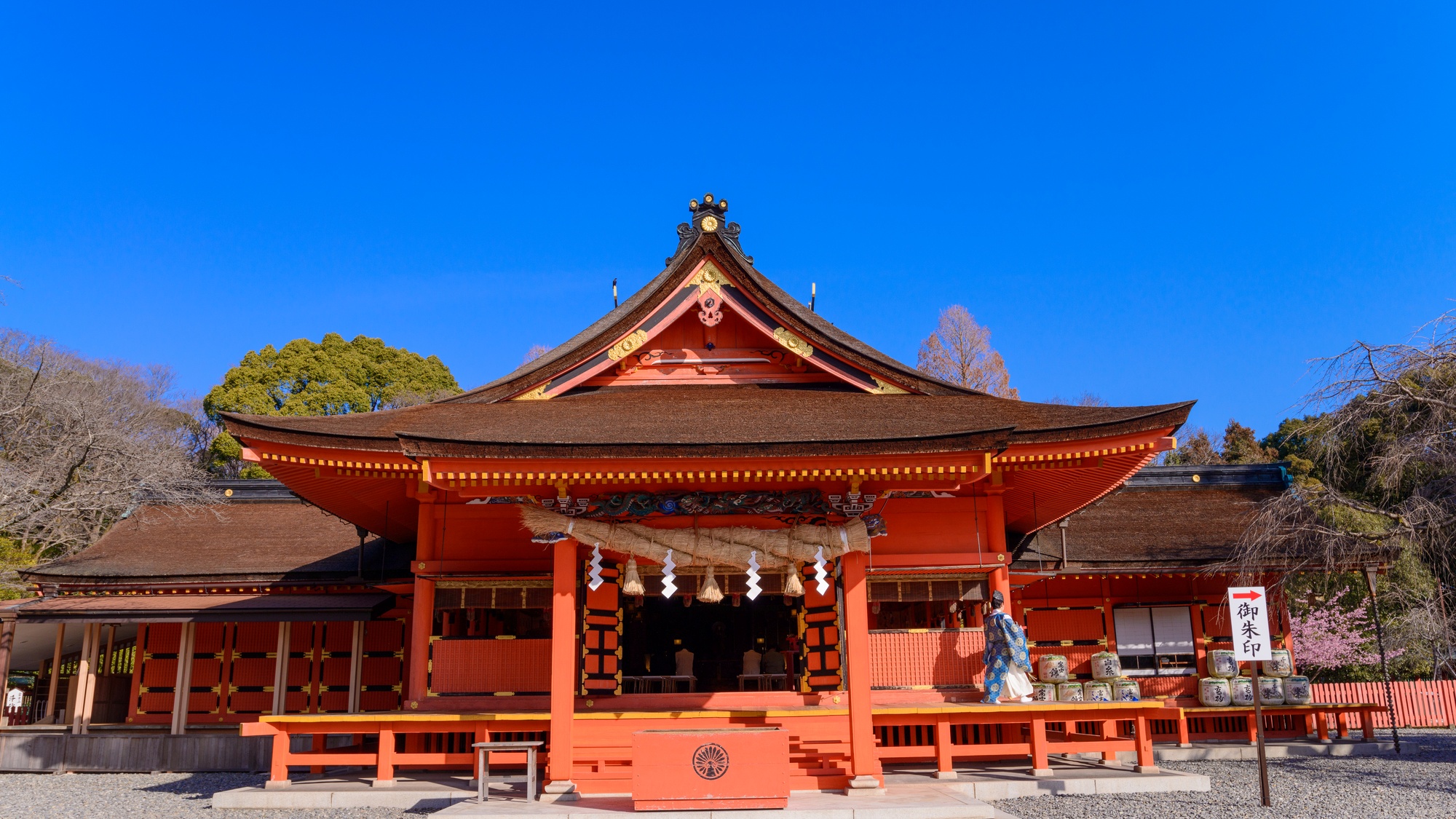 【当館から車で24分】富士山を御神体とする、全国の浅間神社の総本宮「富士山本宮浅間大社」