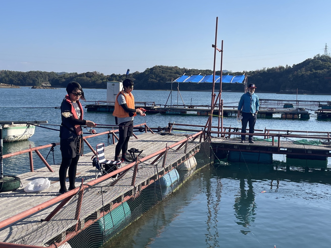 【釣り堀体験】釣り堀２時間付き！釣りの楽しさを体験する素泊まりプラン＜お食事なし＞