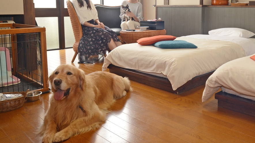 ◆部屋　愛犬と宿泊♪洋室イメージ