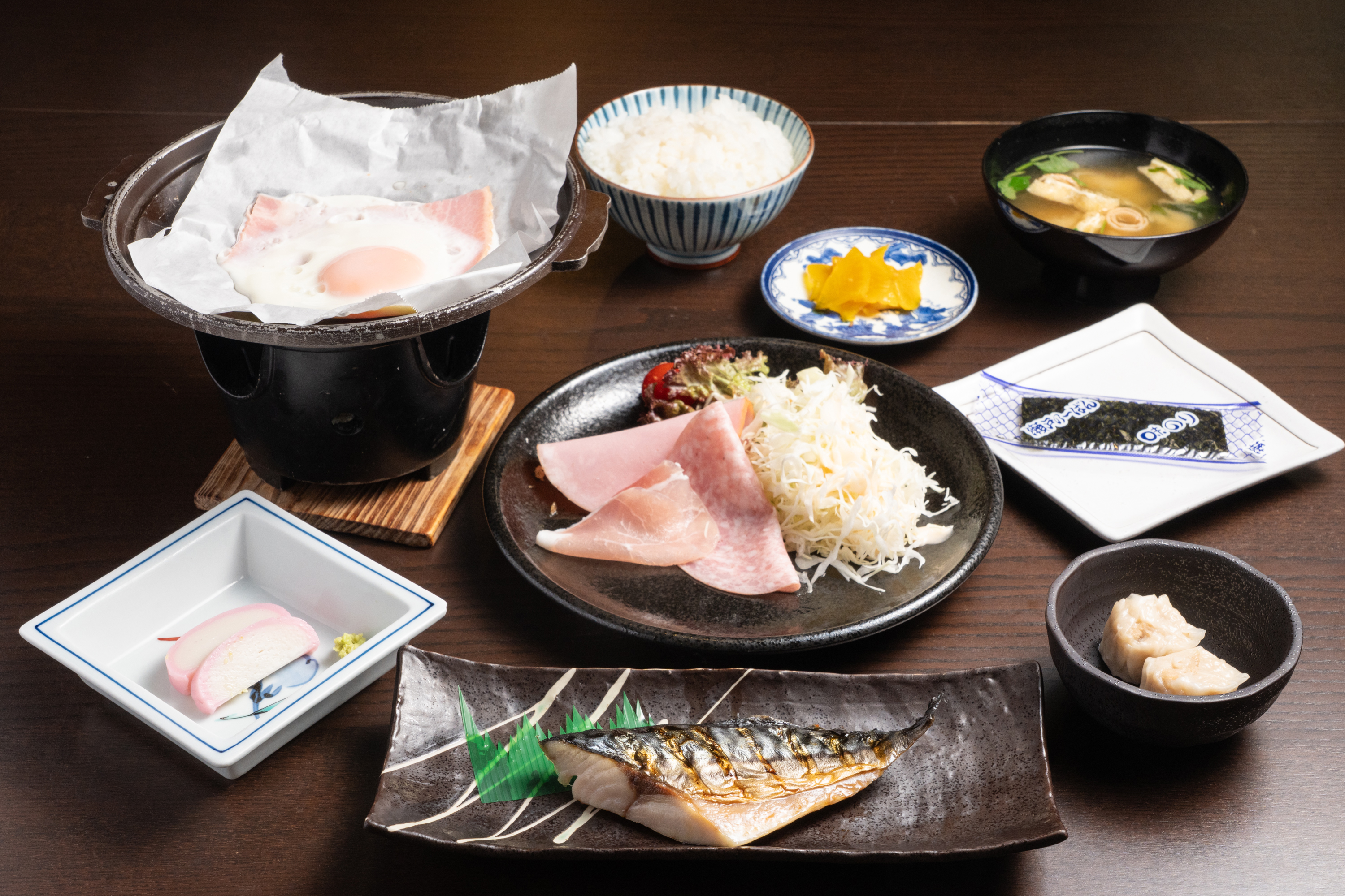 朝食一例
