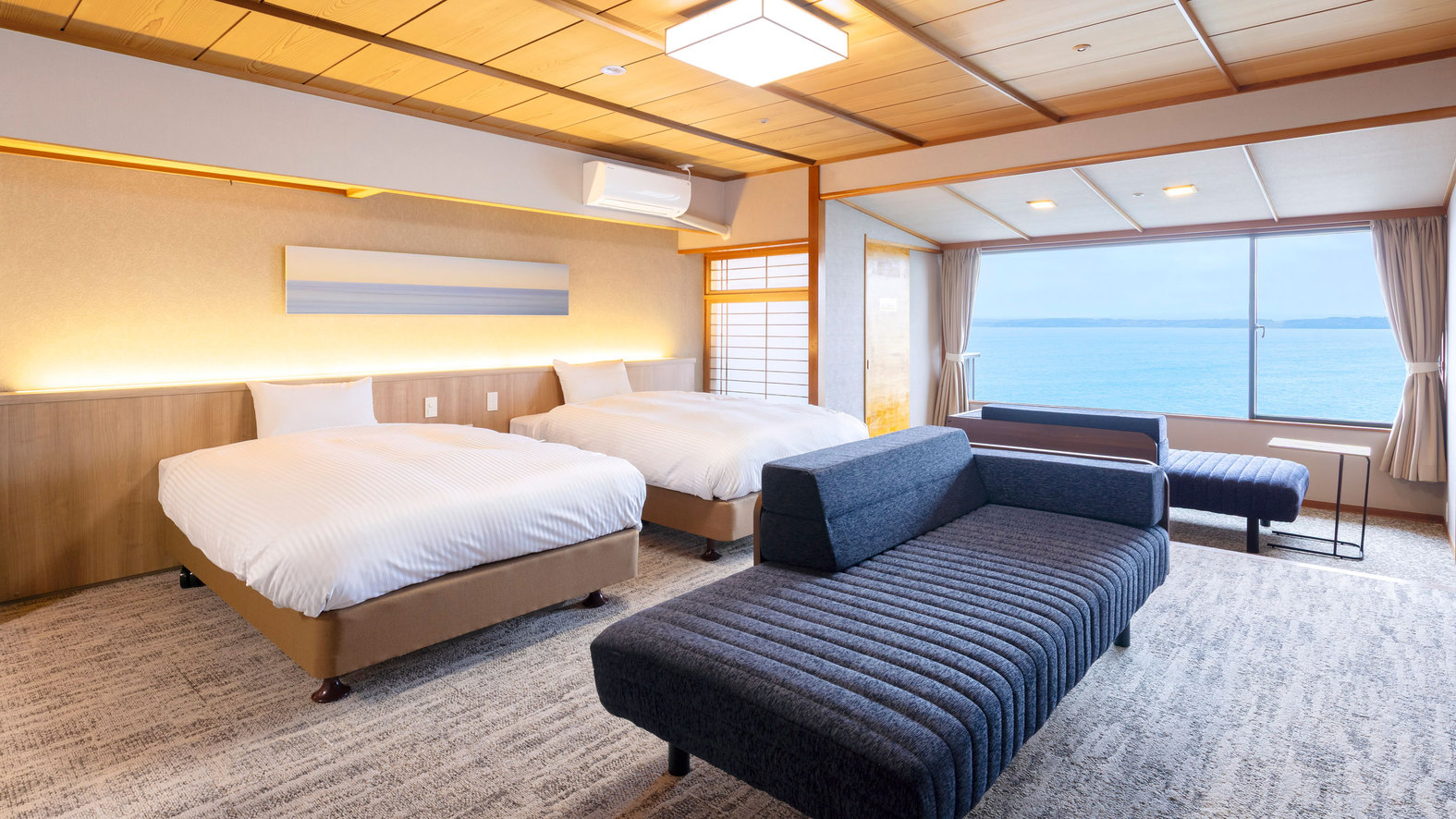 スーぺリア和洋室ツイン-内風呂あり　※客室の一例