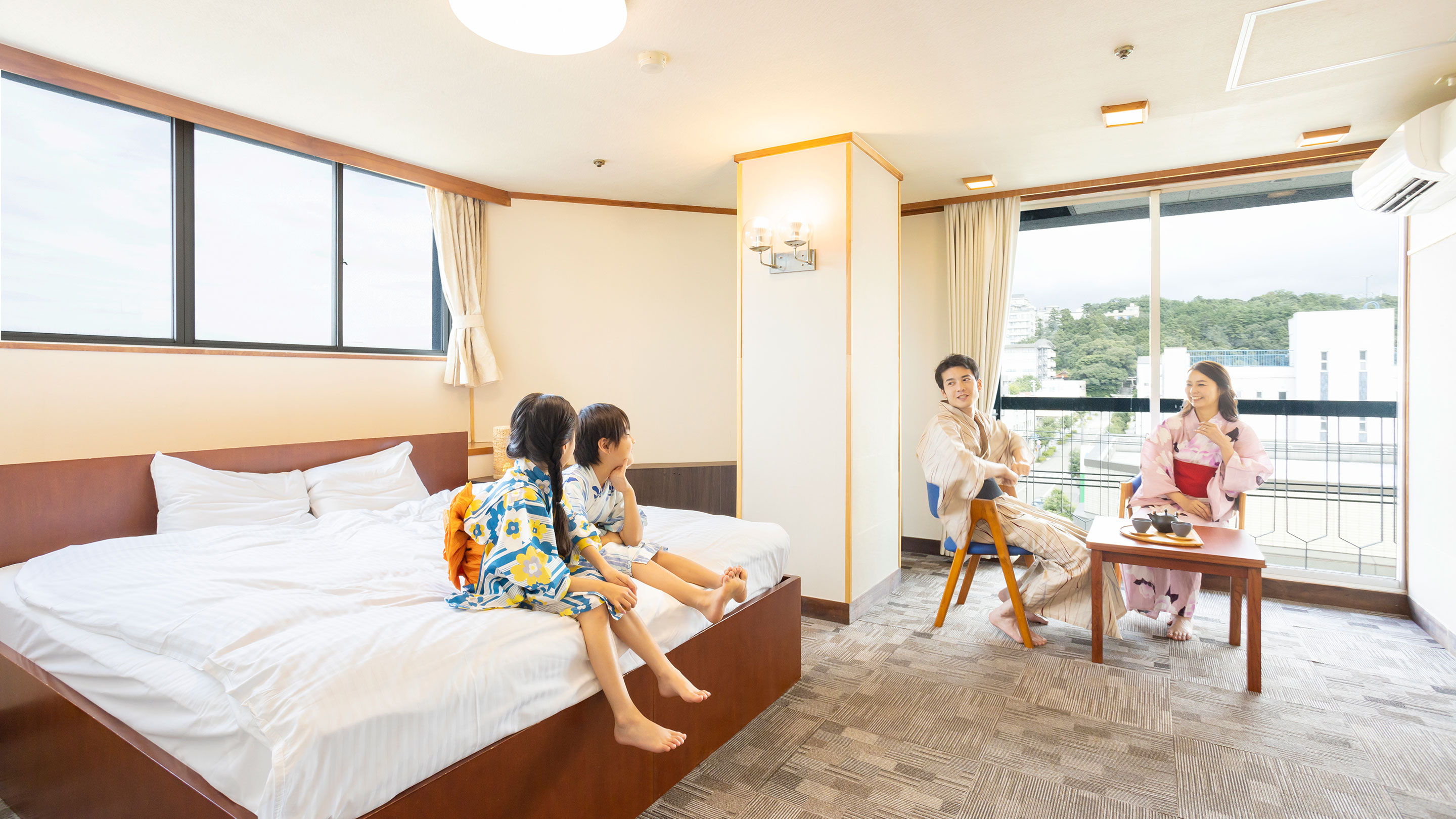 スーペリア和洋室1ダブルベッド