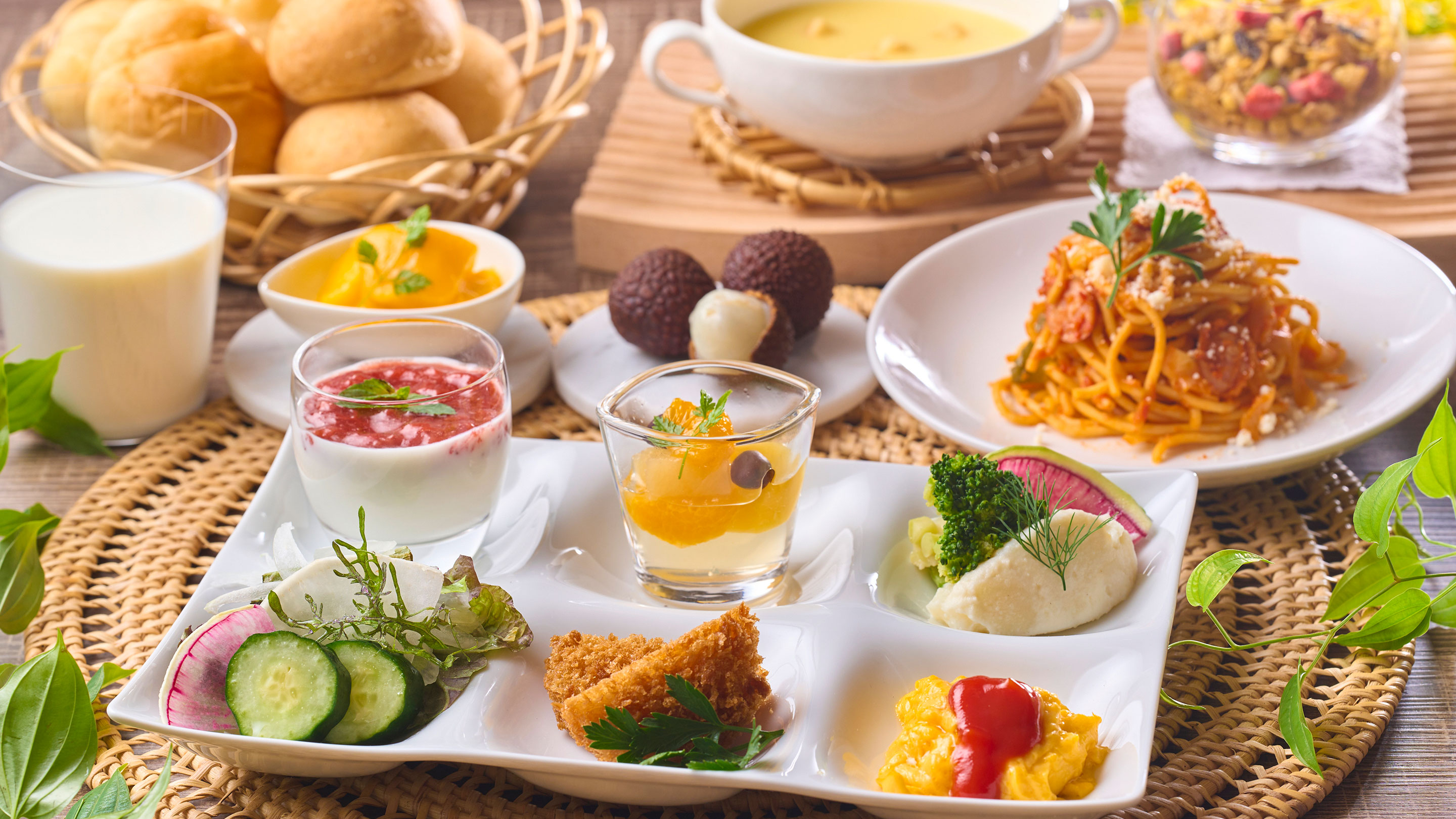 朝食 バイキング（洋食）　※イメージ