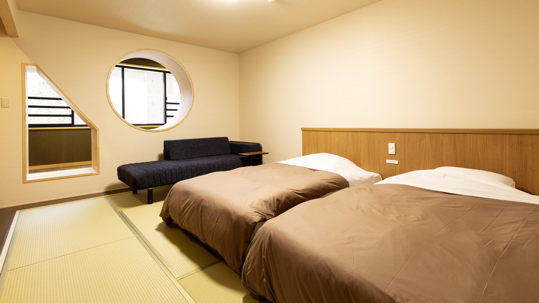 スタンダード和ベッドツイン3名定員　※客室の一例 S3JF